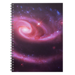 Cuaderno Galaxias rosas