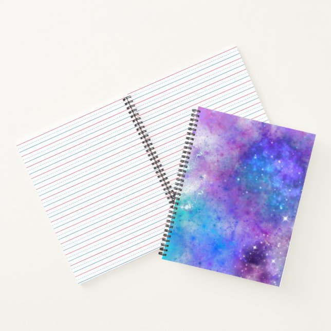 Cuaderno  Galaxy & Stars -  (Interior)