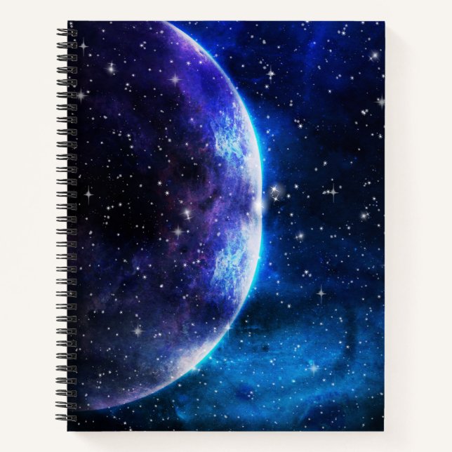 Cuaderno Galaxy, Universe, Stars, Outer Space Gift Pattern (Anverso)
