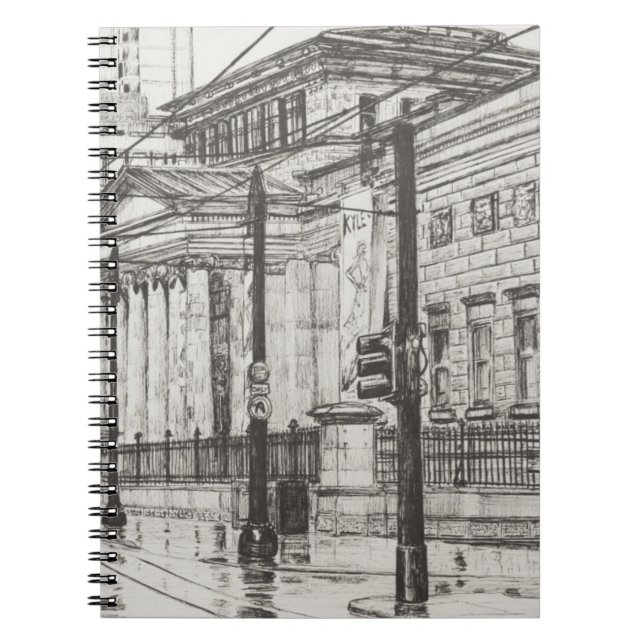 Cuaderno Galería de arte de la ciudad Manchester. 2007 (Frente)
