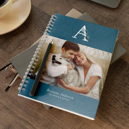 Cuaderno Galería de Monogramas Botánicos de 4 fotos