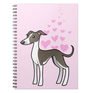 Cuaderno Galgo/Whippet/amor del galgo italiano