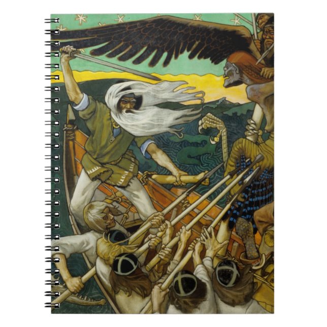 Cuaderno Gallen-Kallela’s “Defense” notebook (Frente)