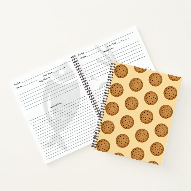Cuaderno Galleta de chips de chocolate (Interior)