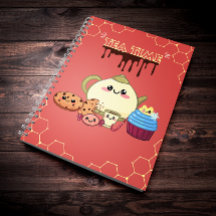 galletas kawaii y tiempo de té caliente