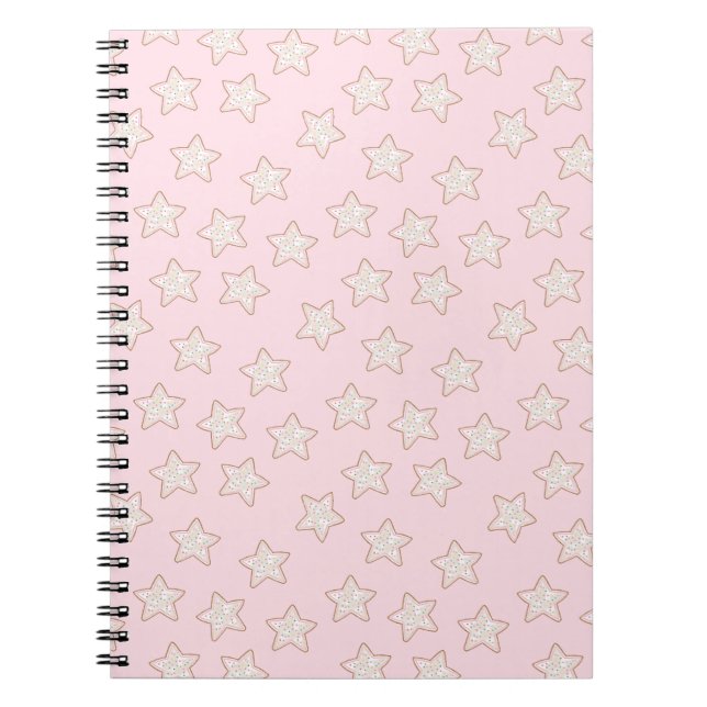 Cuaderno Galletas Pink con Glaseado y Sprinkles (Frente)
