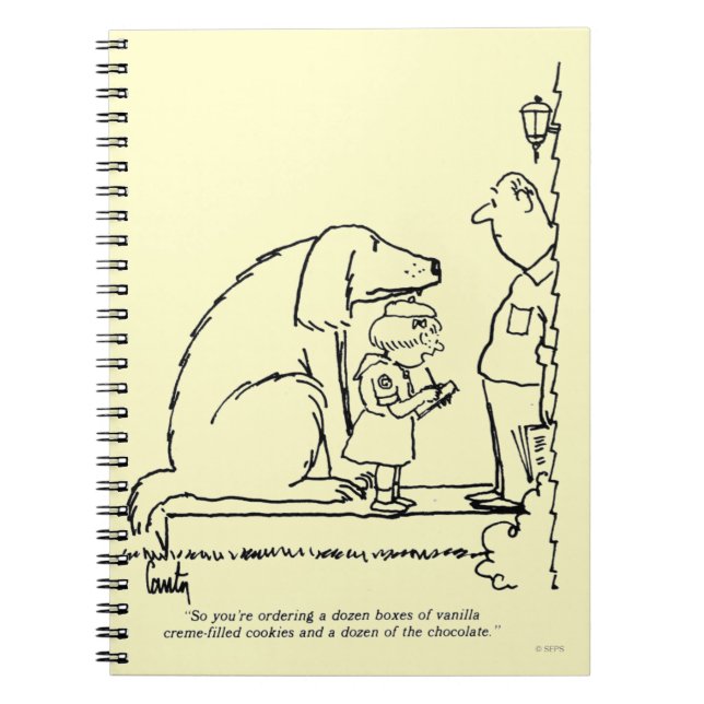 Cuaderno Galletas que ordenan (Frente)