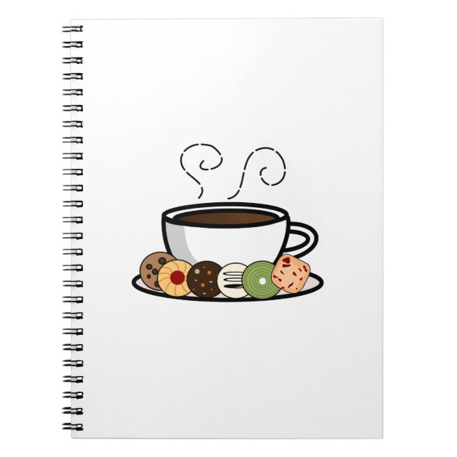 Cuaderno Galletas y café (Frente)