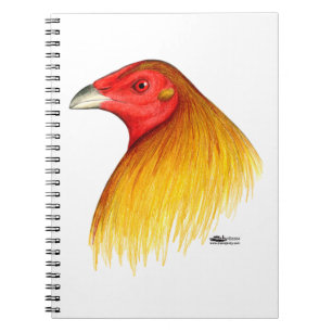 Cuaderno Gallo de pelea doblado