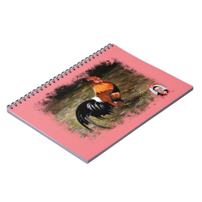 Cuaderno Gallo/Galo/Rooster (Lado Izquierdo)