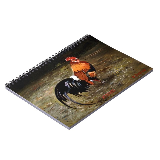 Cuaderno Gallo/Galo/Rooster (Lado Izquierdo)