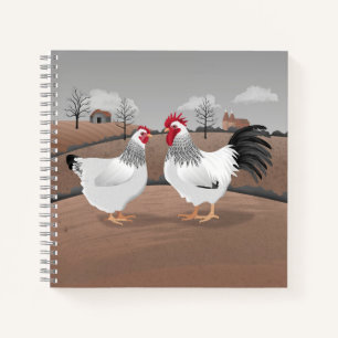 Cuaderno Gallo y gallina