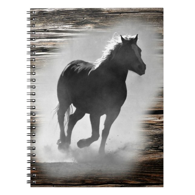 Cuaderno Gallopaje de caballos salvajes (Frente)