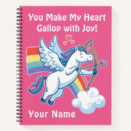 Cuaderno Galloping Unicorn Cupid’s Love Magic 