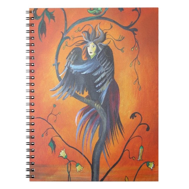 Cuaderno Gamaun El Pájaro Profetico Con Pájaros Desnudos (Frente)