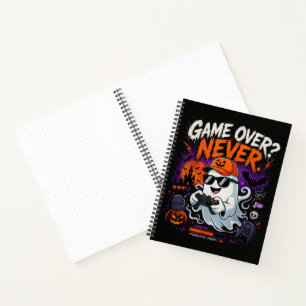 Cuaderno Game Over Nunca Divertido Fantasma de Jugador Hall