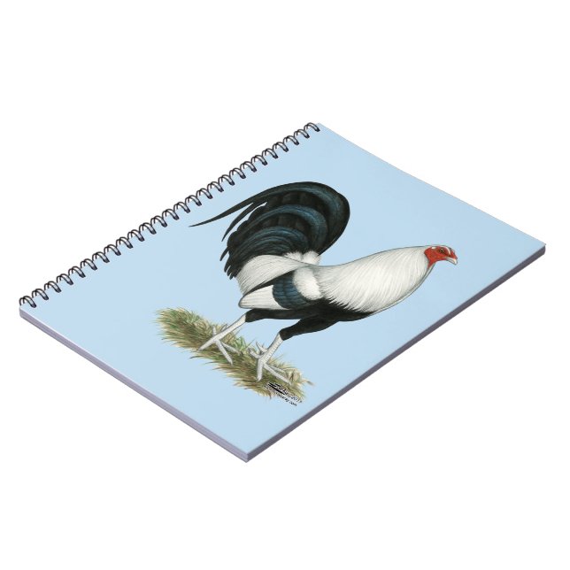 Cuaderno Gamecock plateado (Lado Izquierdo)