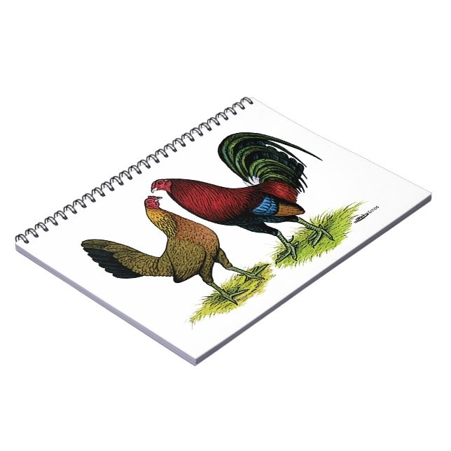 Cuaderno Gamefowl Pair (Lado Izquierdo)