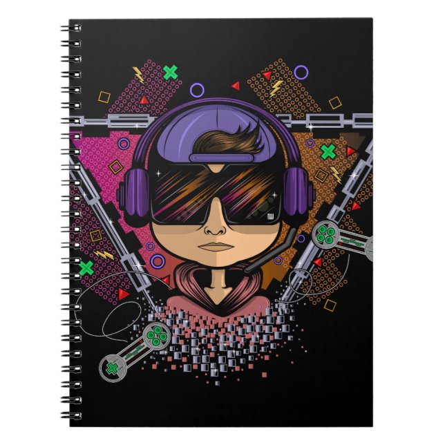 Cuaderno Gamer Boy (Frente)