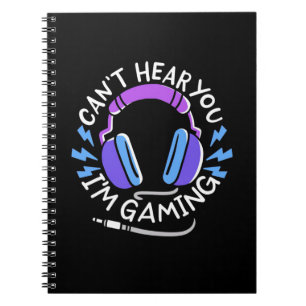 Cuaderno Gamer que estoy jugando