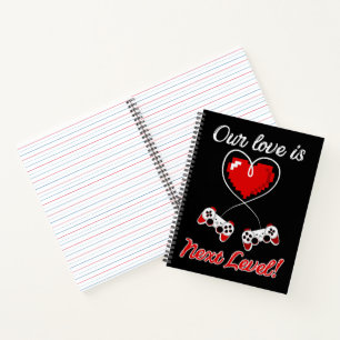 Cuaderno Gamer Valentine Notebook