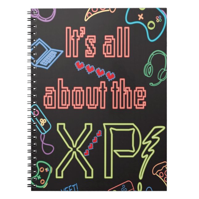 Cuaderno Gamer XP (Frente)