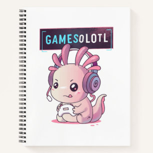 Cuaderno Gamesolotl - Jugador de Axolotl