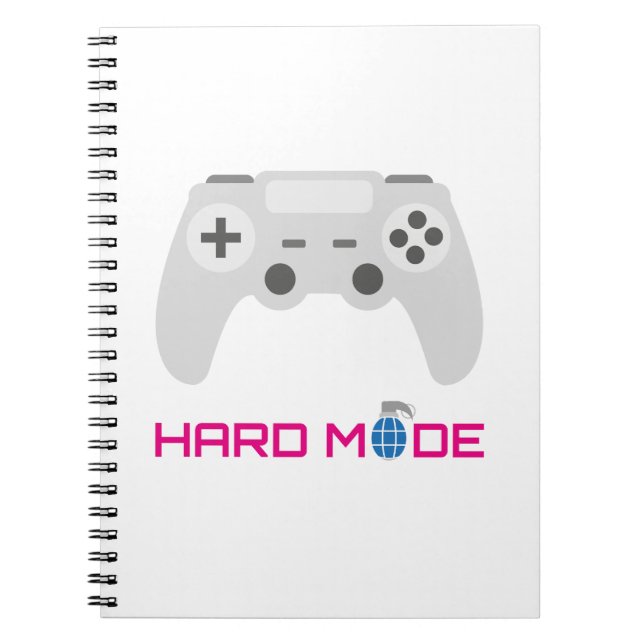 Cuaderno Gaming Controller Hard Mode (Frente)