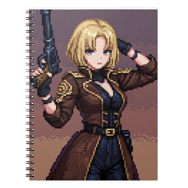 Cuaderno Gaming Pixel Art Blanket – Cozy Gamer Mood (Frente)