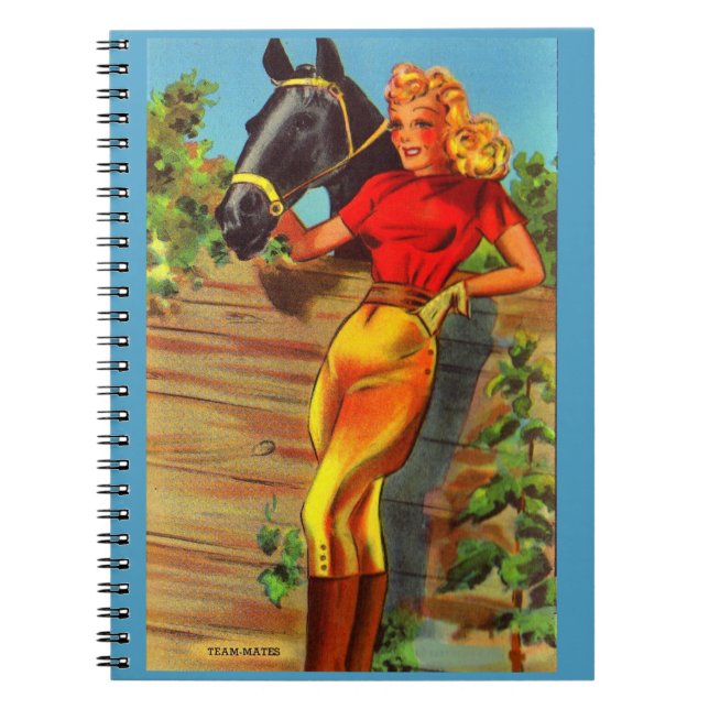 Cuaderno Gana y caballo de los años 40 (Frente)