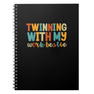 Cuaderno Ganar con mi trabajo Bestie BFFs Mejor Viaje Femen