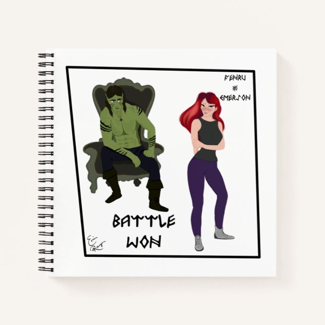 Cuaderno Ganar la batalla (Anverso)