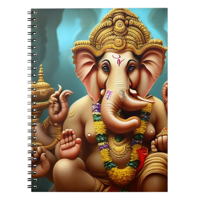 Cuaderno Ganesh se toma un selfie (Frente)