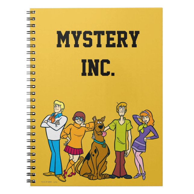 Cuaderno Gang 14 Mystery Inc (Frente)