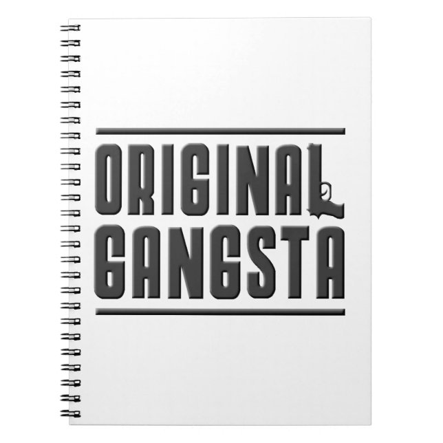 Cuaderno Gangsta original (Frente)