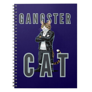 Cuaderno Gangster Cat Bad Boy