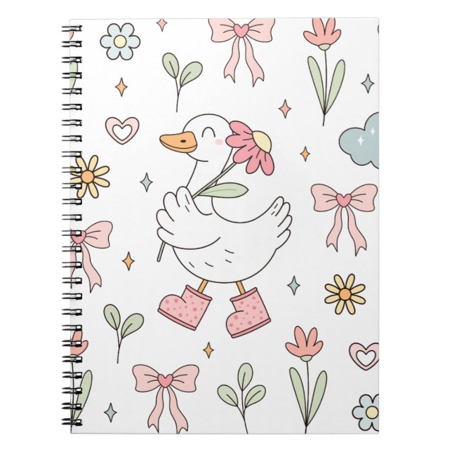 Cuaderno Ganso adorable (Frente)