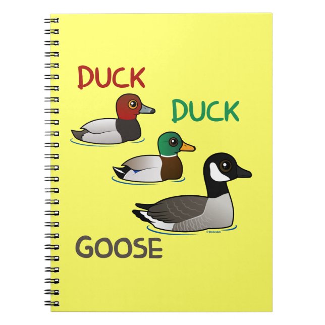 Cuaderno Ganso del pato del pato (Frente)