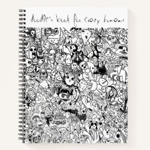 Cuaderno garabato loco