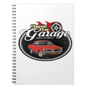 Cuaderno Garaje GTO de coche clásico