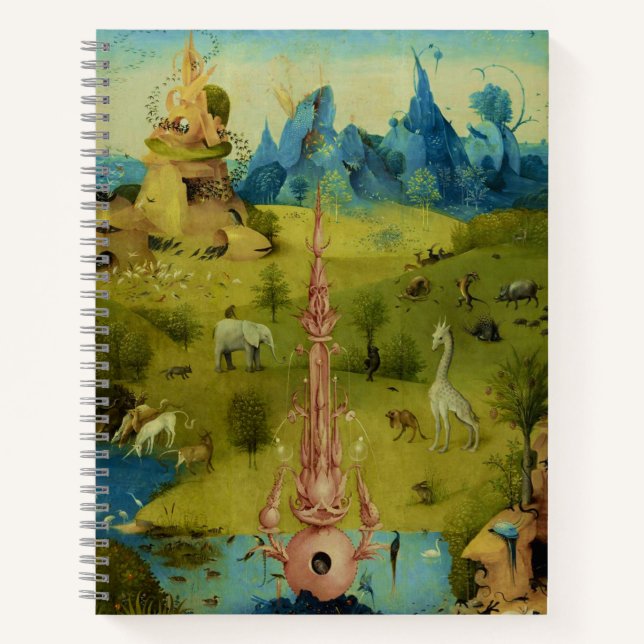 Cuaderno Garden of Eden - Hieronymus Bosch (Anverso)