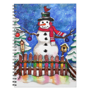 Cuaderno Garden Snowman