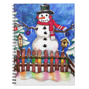 Cuaderno Garden Snowman