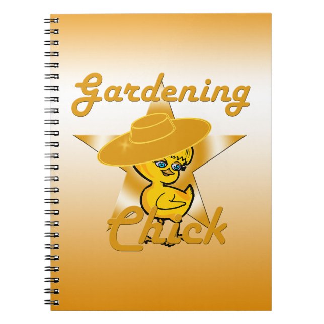 Cuaderno Gardening Chick #10 (Frente)