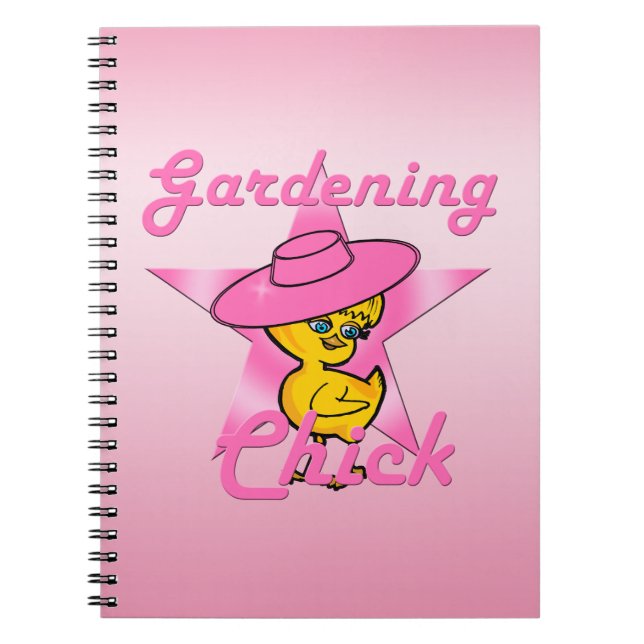 Cuaderno Gardening Chick #8 (Frente)