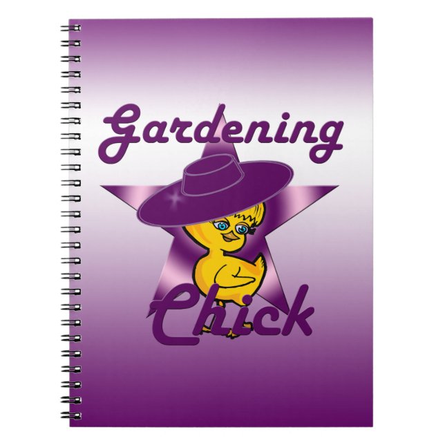 Cuaderno Gardening Chick #9 (Frente)