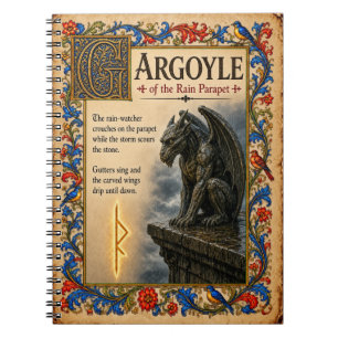 Cuaderno Gárgola, Arte de Bestiario Medieval