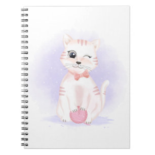 Cuaderno Gata Loca Señora Gatito Gatito Rosa Princesa Gato