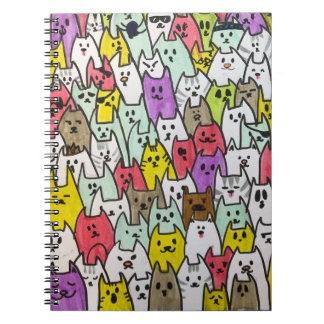 Cuaderno Gatito colorido