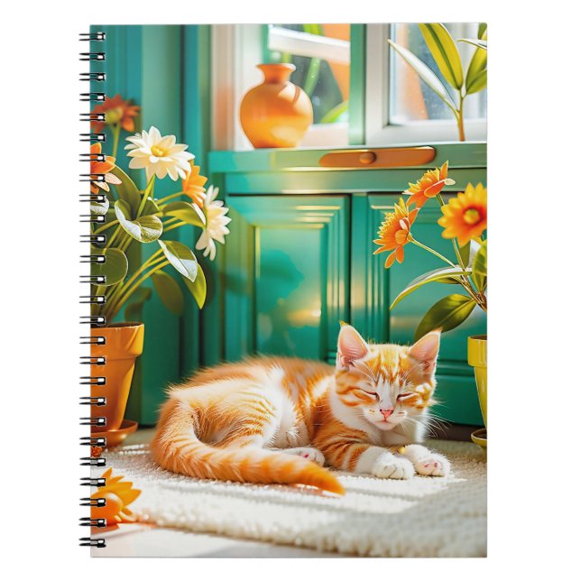 Cuaderno Gatito dormido (Frente)